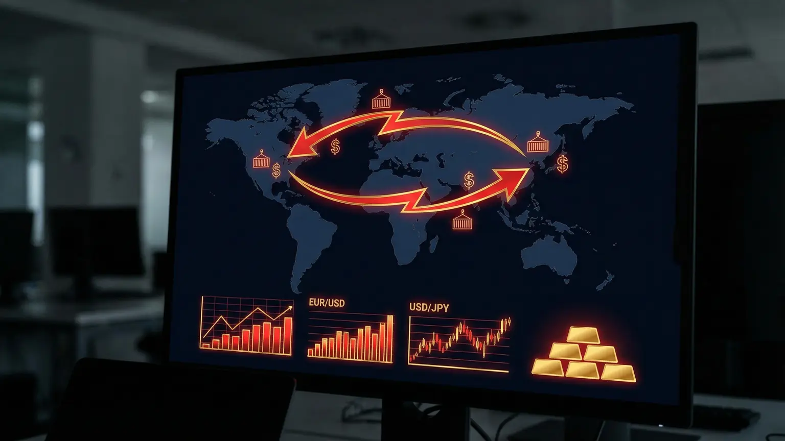 حرب الرسوم الجمركية 2026: كيف تؤثر على الفوركس والذهب؟